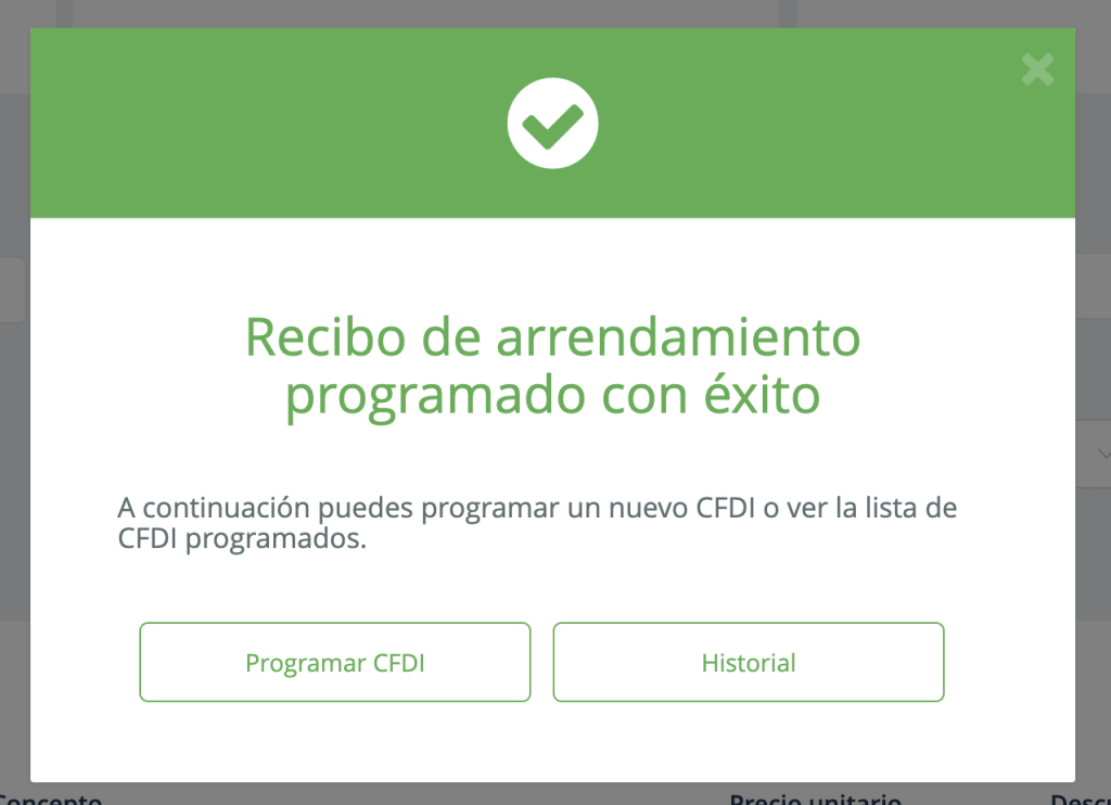 Ventana de confirmación